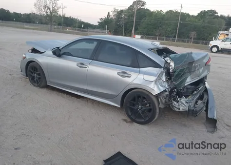 2022 Honda Civic Sport из США, поврежденный, VIN 2HGFE2F55NH515882